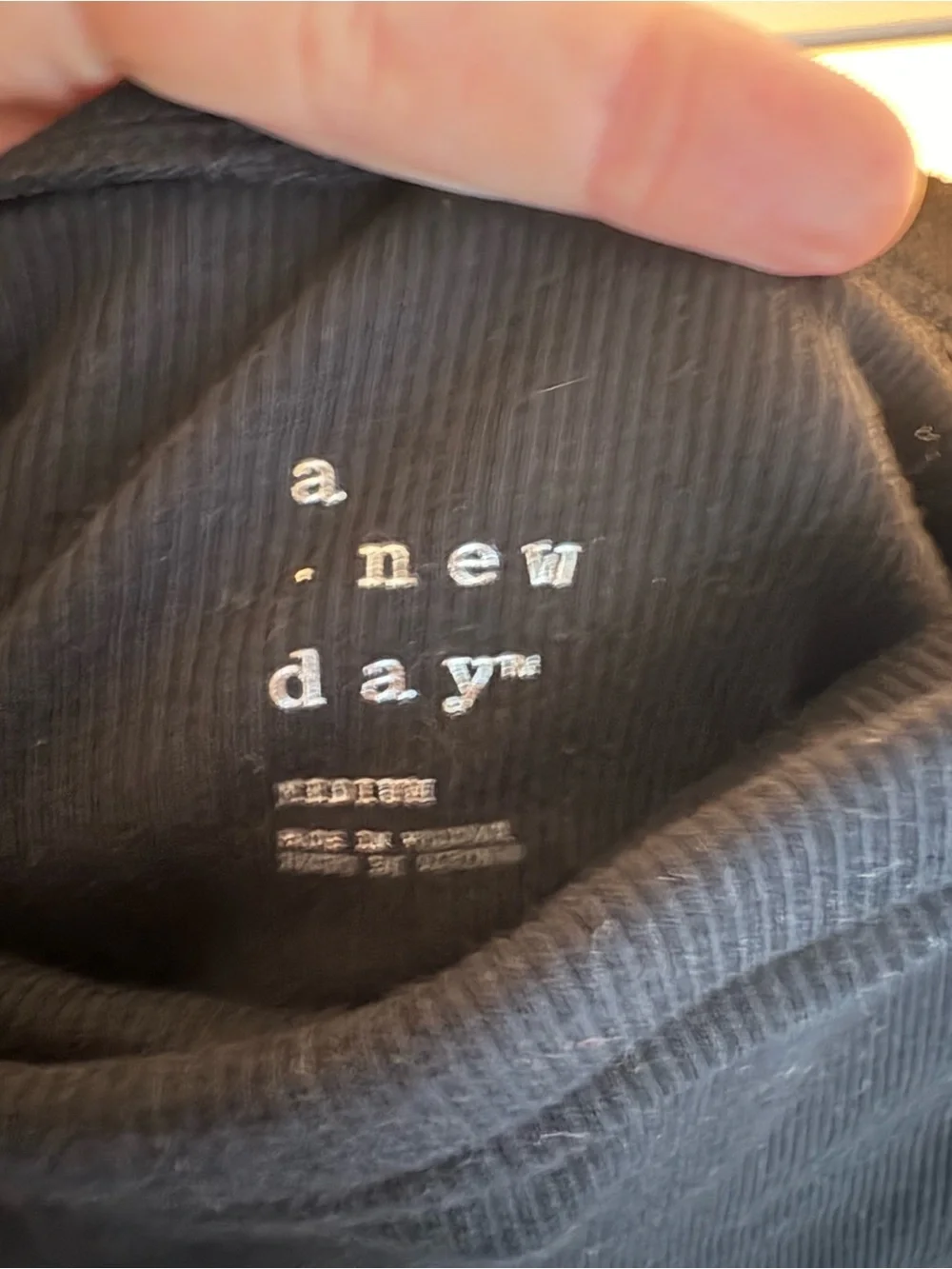 a new day timeless black